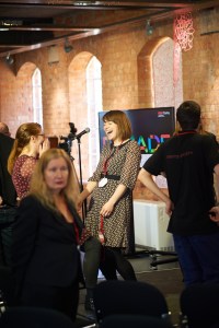 me and alyson laughing